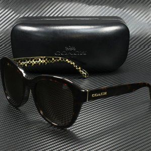 COACH Black 54mm Sunglasses